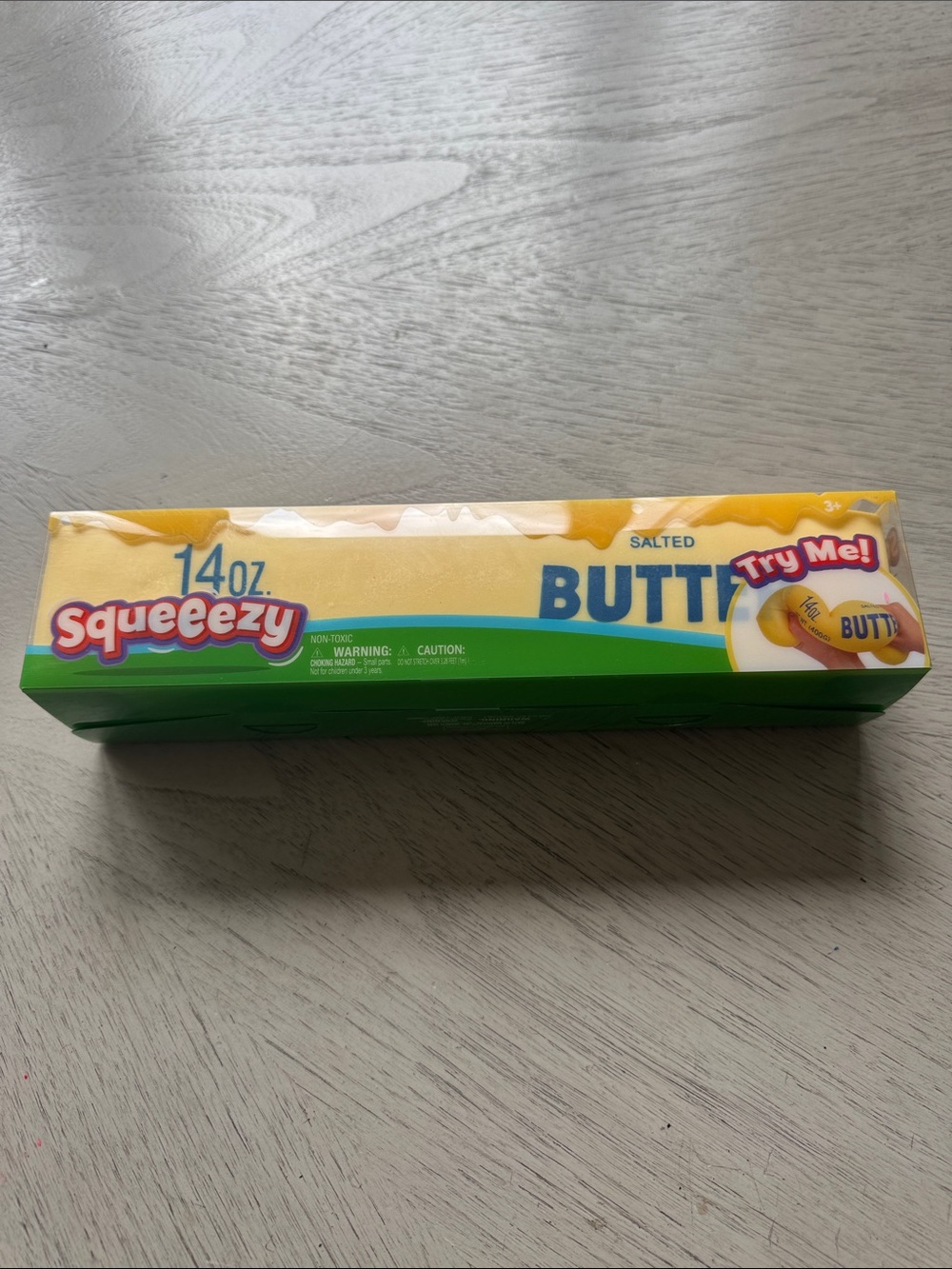 Squeeze Salted Butter Bath Toy - Yellow